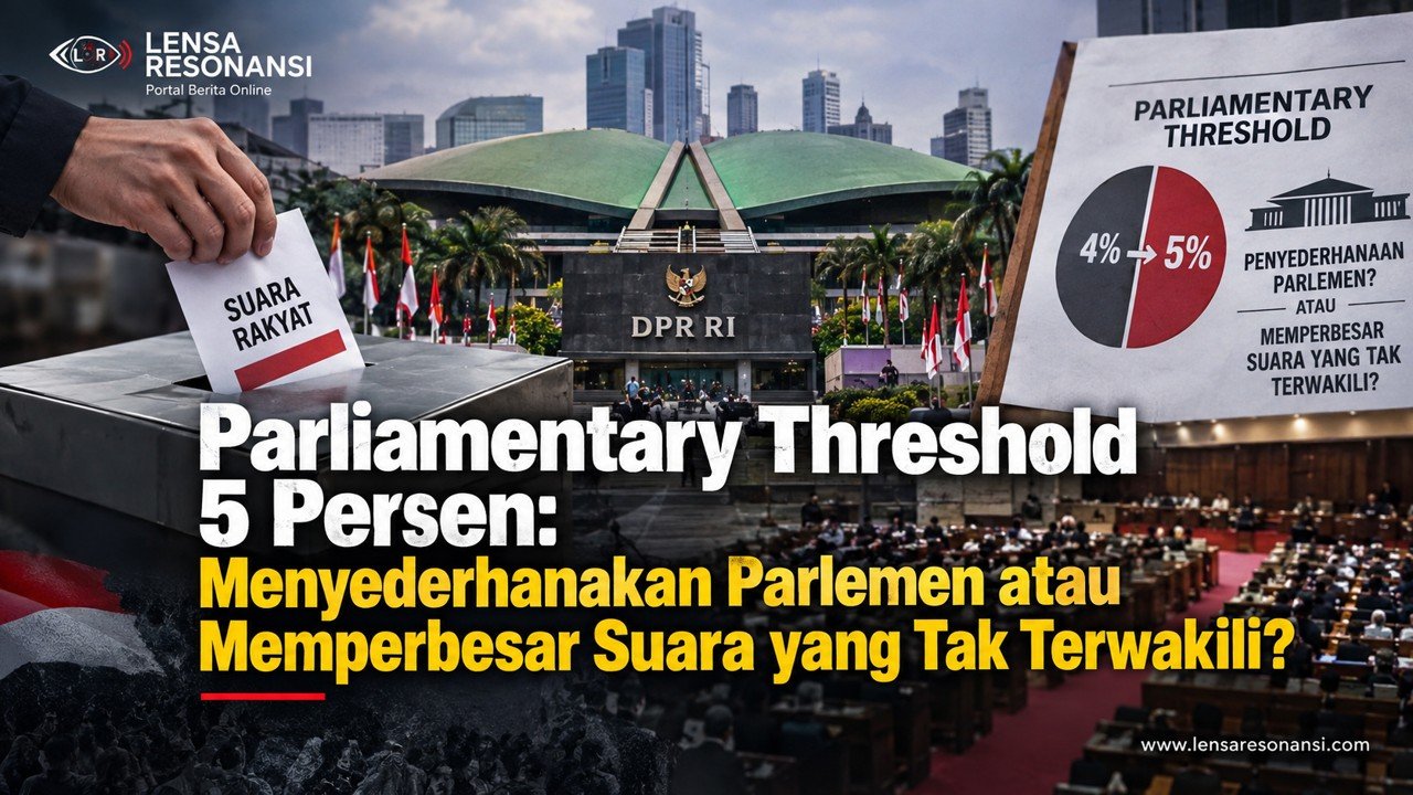 Parliamentary Threshold 5 Persen: Menyederhanakan Parlemen atau Memperbesar Suara yang Tak Terwakili?